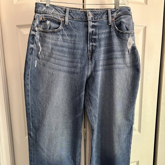 NWT Women's Maurices Goldie Blues Wide Leg, High Waist Jeans.  Size 16 Regular - Picture 1 of 5